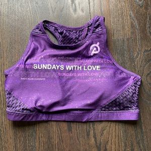 WITH for Peloton Sundays with Love sports bra size M